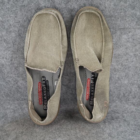 Skechers Shoes Mens 13 Casual Slip On Loafer Moc Toe Relaxed Fit Comfort Cruiser - Picture 7 of 15